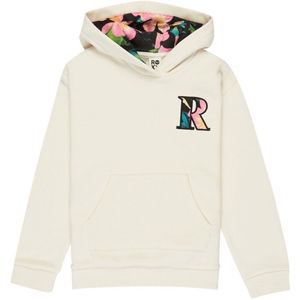 Hoodie in molton ROXY. Molton materiaal. Maten 8 jaar - 126 cm. Wit kleur