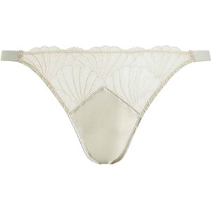 Slip Embroidery CALVIN KLEIN UNDERWEAR. Polyamide materiaal. Maten L. Groen kleur