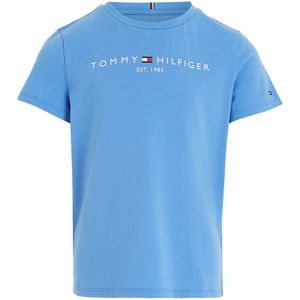 T-shirt met korte mouwen TOMMY HILFIGER. Katoen materiaal. Maten 16 jaar - 162 cm. Blauw kleur
