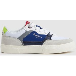 Sneakers Kenton Master Combi B PEPE JEANS. Polyester materiaal. Maten 34. Wit kleur