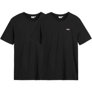 Set van 2 T-shirts met korte mouwen foundation FILA. Katoen materiaal. Maten S. Zwart kleur