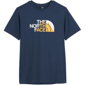 T-shirt met korte mouwen, grafisch, Biner THE NORTH FACE. Katoen materiaal. Maten S. Blauw kleur