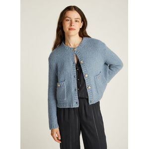 Vest met ronde hals TOMMY HILFIGER. Katoen materiaal. Maten L. Blauw kleur