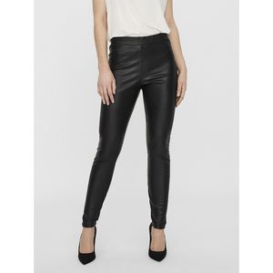 Legging in simili VERO MODA. Polyurethaan materiaal. Maten M / L32. Zwart kleur