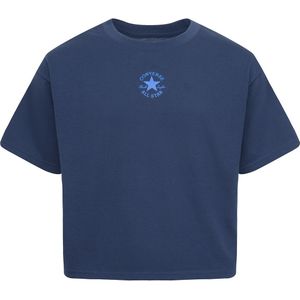 T-shirt met korte mouwen CONVERSE. Katoen materiaal. Maten 10/12 jaar - 138/150 cm. Blauw kleur