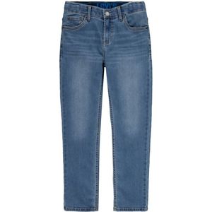 Rechte jeans 502 LEVI'S KIDS. Katoen materiaal. Maten 5 jaar - 108 cm. Blauw kleur