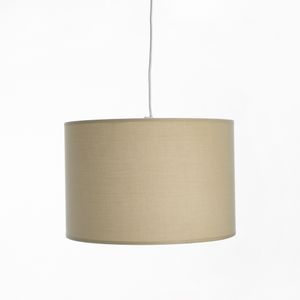 Hanglamp / Lampenkap in polykatoen Ø30 cm, Falke LA REDOUTE INTERIEURS. Tergal materiaal. Maten één maat. Beige kleur