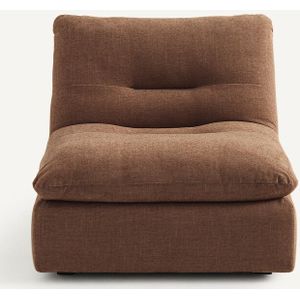 Giuliano - Modulaire Bank - Kastanje Kleur - Mêleestof Materiaal