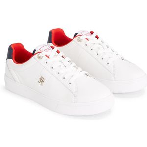 Sneakers in leer Essential Elevated TOMMY HILFIGER. Leer materiaal. Maten 36. Wit kleur