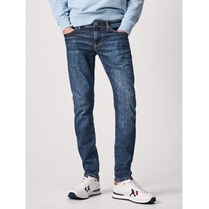 Slim stretch jeans, Hatch PEPE JEANS. Katoen materiaal. Maten Maat 36 (US) - Lengte 32. Blauw kleur