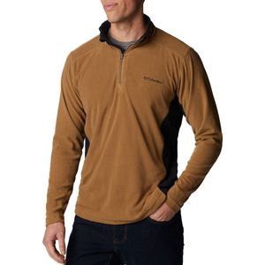 Fleece met opstaande kraag en rits Klamath COLUMBIA. Polair tricot materiaal. Maten XS. Kastanje kleur