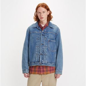 Jeans jacket trucker type 1 LEVI'S. Denim materiaal. Maten XXL. Wit kleur