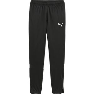 Voetbal joggingbroek PUMA. Polyester materiaal. Maten XL. Zwart kleur