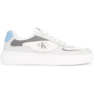 Sneakers Retro Tennis CALVIN KLEIN JEANS. Polyurethaan materiaal. Maten 44. Wit kleur