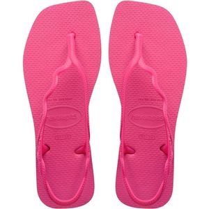 Sandalen Soleil Glitter HAVAIANAS. Plastic materiaal. Maten 35/36. Roze kleur