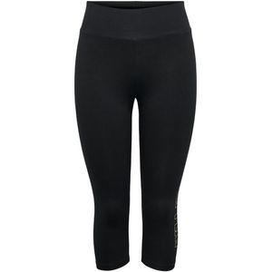 Korte legging in jersey, Marie ONLY PLAY. Katoen materiaal. Maten S. Zwart kleur