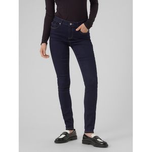 Skinny jeans, standaard taille VERO MODA. Denim materiaal. Maten XS / L32. Blauw kleur