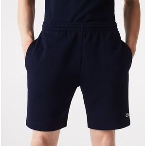 Rechte short in molton Lacoste Sport LACOSTE. Katoen materiaal. Maten L. Blauw kleur