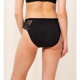 Freedom menstruatieslip - low flow TRIUMPH. Viscose materiaal. Maten S. Zwart kleur