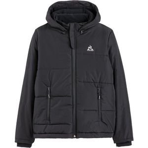 Donsjas met kap LE COQ SPORTIF. Polyester materiaal. Maten XL. Zwart kleur