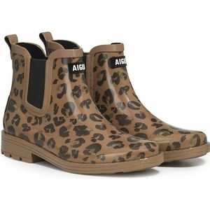 AIGLE - Regenlaarzen - Luipaardprint - Rubber