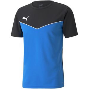 T-shirt met korte mouwen voor voetbal PUMA. Polyester materiaal. Maten XS. Blauw kleur