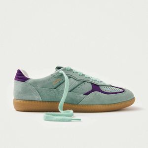 Tb suède leren sportschoenen.490 Rife ALOHAS. Leer materiaal. Maten 40. Blauw kleur