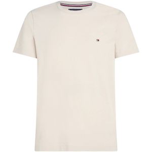 Slim T-shirt stretch TOMMY HILFIGER. Katoen materiaal. Maten L. Beige kleur