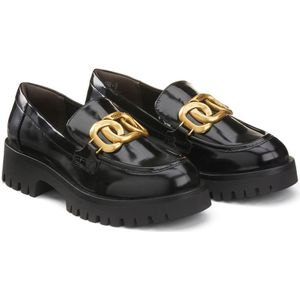 Loafers TAMARIS. Synthetisch materiaal. Maten 39. Zwart kleur