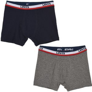 Set van 2 boxershorts LEVI'S KIDS. Katoen materiaal. Maten 14/16 jaar - 158/164 cm. Zwart kleur