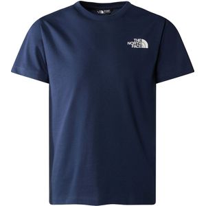 T-shirt met korte mouwen THE NORTH FACE. Katoen materiaal. Maten 10 jaar - 138 cm. Blauw kleur