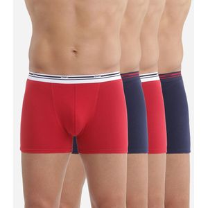 Set van 4 boxershorts Classic Colors DIM. Katoen materiaal. Maten L. Blauw kleur