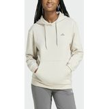 Hoodie Essentials Feel Cozy ADIDAS SPORTSWEAR. Katoen materiaal. Maten XS. Beige kleur