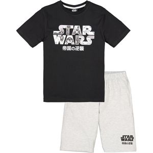 Pyjashort Star Wars STAR WARS. Katoen materiaal. Maten 12 jaar - 150 cm. Zwart kleur