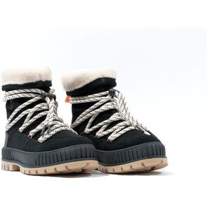 Boots in gevoerd leer Pallashock Hiver PALLADIUM. Leer materiaal. Maten 38. Zwart kleur