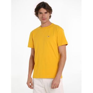 T-shirt met ronde hals en korte mouwen TOMMY JEANS. Katoen materiaal. Maten XL. Geel kleur