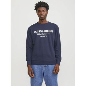 Sweater met ronde hals JACK & JONES. Katoen materiaal. Maten L. Blauw kleur