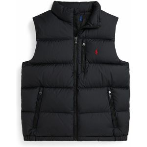 Bodywarmer POLO RALPH LAUREN. Polyester materiaal. Maten 13/14 jaar - 153/156 cm. Zwart kleur