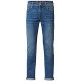 Tapered jeans Russel PETROL INDUSTRIES. Katoen materiaal. Maten Maat 36 (US) - Lengte 32. Blauw kleur