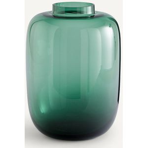 Agata - Vaas - Groen - Glas