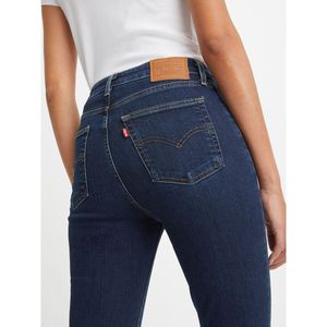 Skinny jeans 721 High Rise LEVI'S. Denim materiaal. Maten Maat 25 (US) - Lengte 30. Blauw kleur
