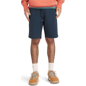 Effen chinoshort TIMBERLAND. Katoen materiaal. Maten 38 (US) - 54 (EU). Blauw kleur