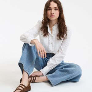 EUGENIE LA REDOUTE COLLECTIONS - Blouse - Wit - Katoen