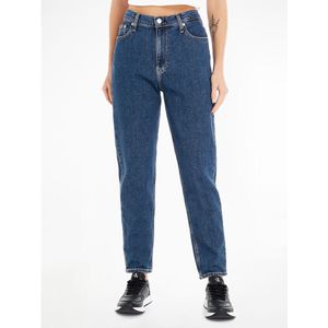 Mom jeans met hoge taille CALVIN KLEIN JEANS. Denim materiaal. Maten 30 US - 38 EU. Blauw kleur