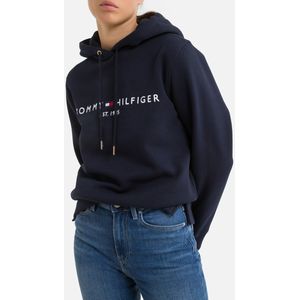 Hoodie TOMMY HILFIGER. Katoen materiaal. Maten S. Blauw kleur