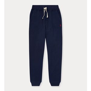 Joggingsbroek in molton POLO RALPH LAUREN. Geruwd molton materiaal. Maten L. Blauw kleur