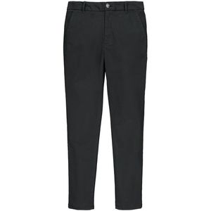 Chino broek LA REDOUTE COLLECTIONS. Katoen materiaal. Maten 10 jaar - 138 cm. Zwart kleur