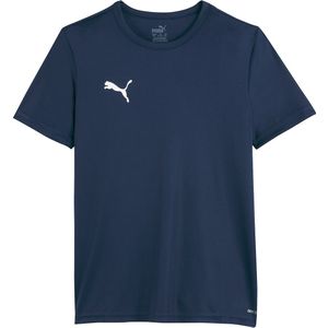 Voetbal shirt PUMA. Katoen materiaal. Maten 10 jaar - 138 cm. Blauw kleur