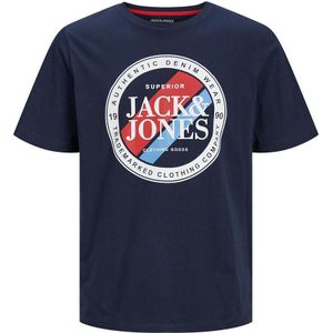 T-shirt met ronde hals en logo JACK & JONES. Katoen materiaal. Maten XS. Blauw kleur