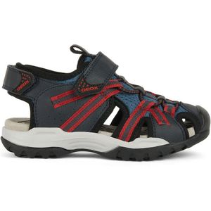 Gesloten sandalen Borealis, water friendly GEOX. Polyurethaan materiaal. Maten 34. Blauw kleur